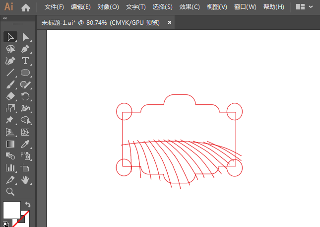 創意貼紙用ai設計的方法