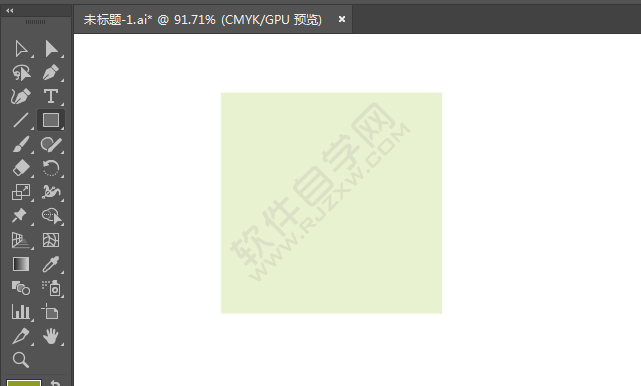 ai繪制會堂標識的方法