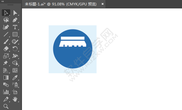 ai繪制超市小店標識的方法