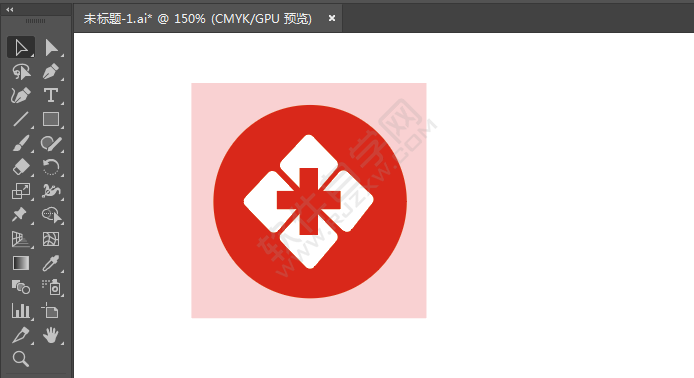 ai繪制醫院分院標識的方法