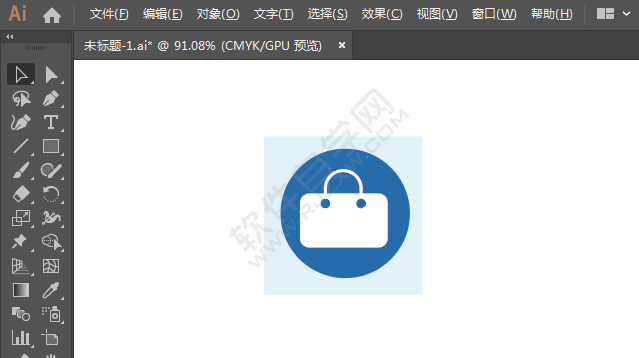 ai繪制商場標(biāo)識的方法