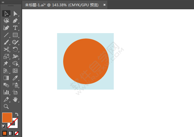 ai繪制剪發造型圖標的方法
