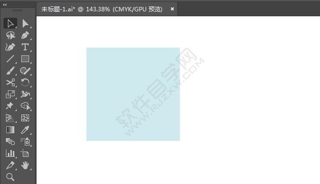 ai繪制奶茶店標識的方法