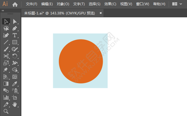 ai繪制甜品店標識的方法
