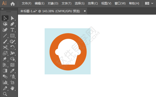 ai繪制甜品店標識的方法