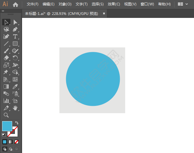 ai繪制小區標識的方法
