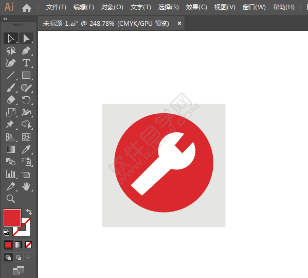 ai繪制維修標(biāo)識(shí)的方法