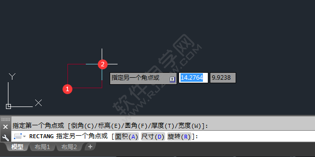 cad矩形里面一個叉怎么畫又是什么意思