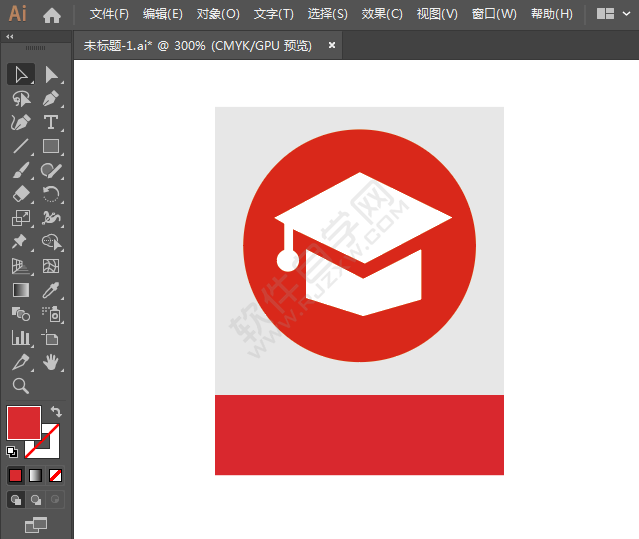 師范學(xué)校標(biāo)識(shí)圖標(biāo)繪制