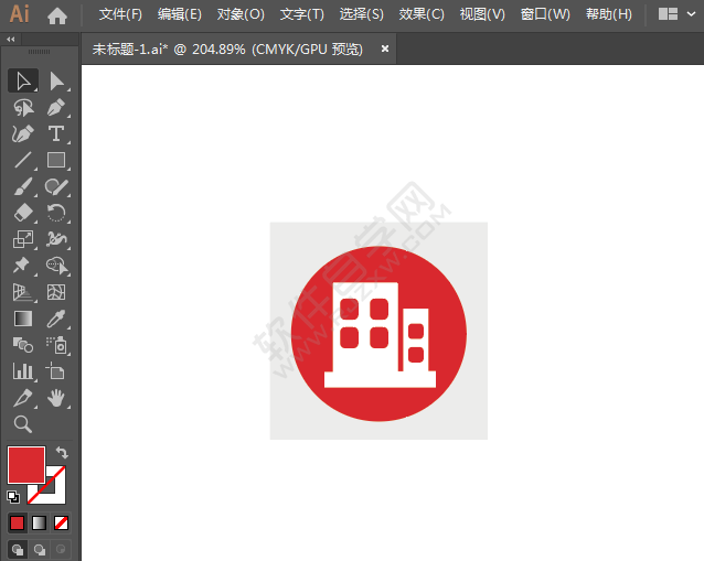 酒店小區(qū)標識圖標繪制