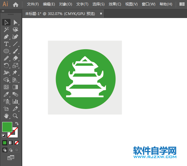 塔樓標識的繪制方法