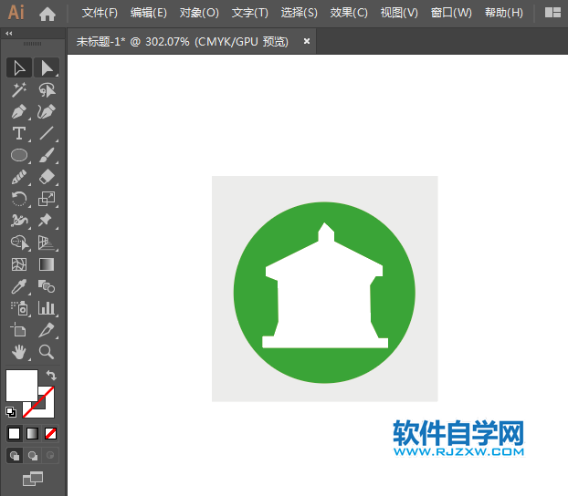 亭子標識的繪制方法