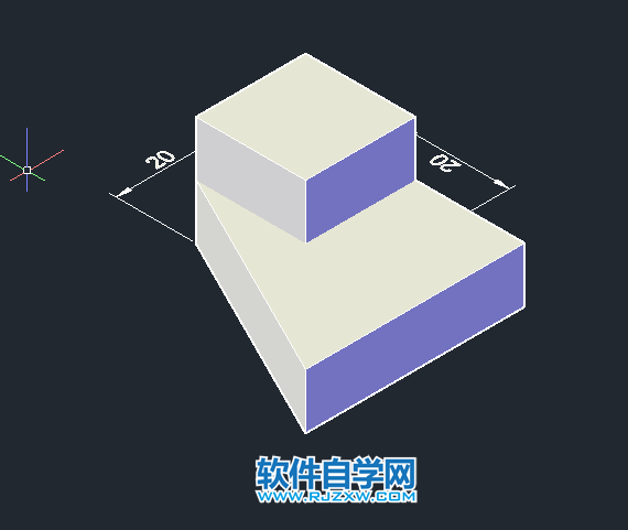 CAD怎么拉伸并集創建實體