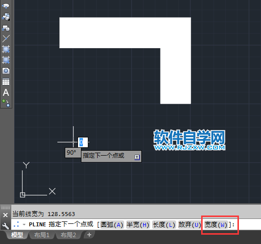 cad多段線寬度怎么清除
