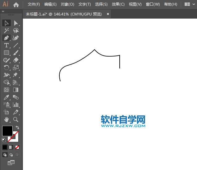 男鞋簡(jiǎn)筆畫用ai繪制的方法