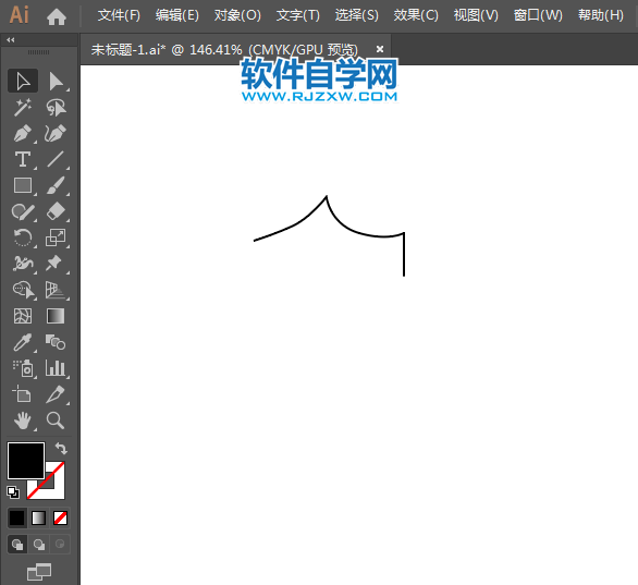 童鞋簡筆畫用ai繪畫的方法