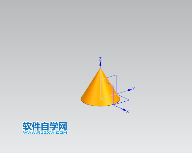 ug底部直徑,高度和半角畫圓錐形的方法