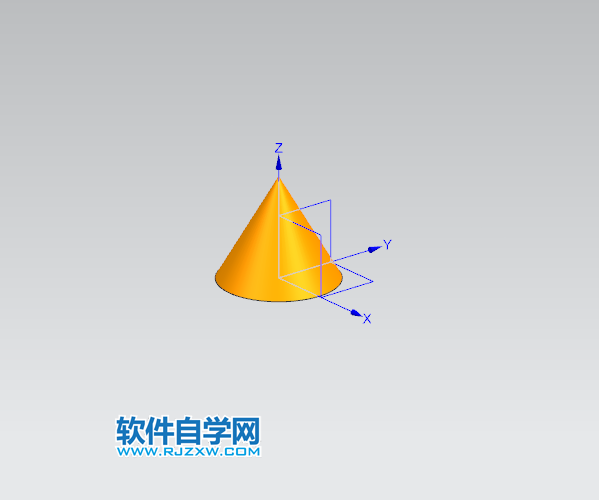 ug直徑與半角畫圓錐的方法