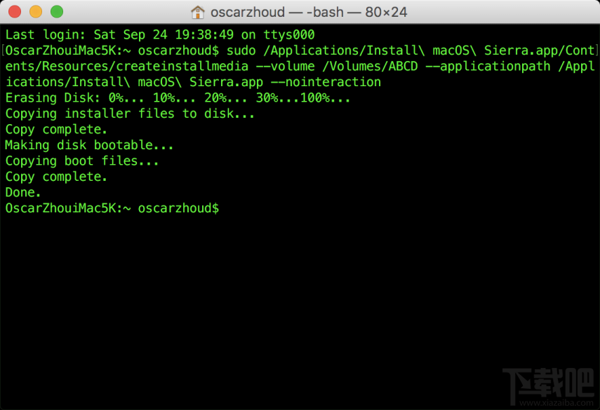 macOS Sierra 10.12 U盤怎么制作？macOS Sierra10.12.3啟動盤制作教程