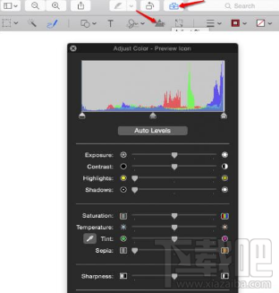 mac系統怎么修改預覽圖片顏色？mac系統修改預覽圖片教程