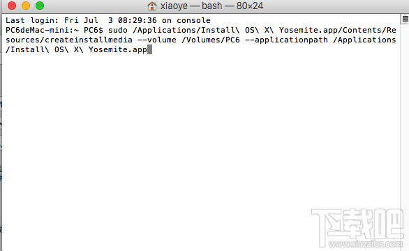 Mac OS X 10.10.4U盤安裝盤怎么制作？Mac OS X 10.10.4U盤安裝盤制作方法
