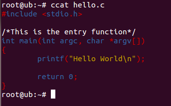 Linux下一只五顏六色的「貓」
