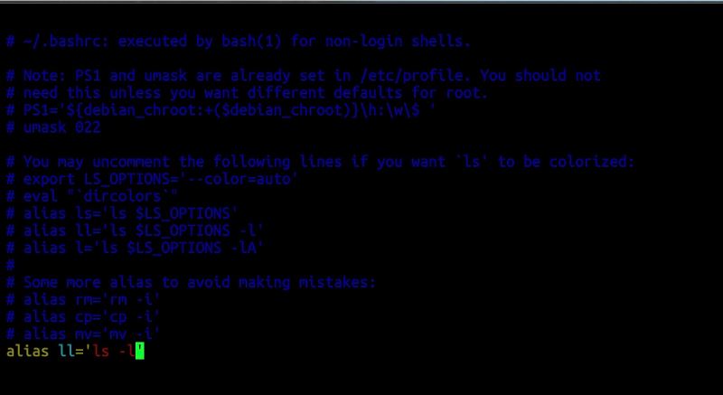 解決Linux常用命令“l(fā)l”失效或命令未找到的問題