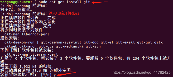 Linux/Ubuntu Git從安裝到使用的方法步驟