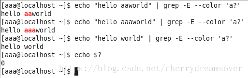 linux 正則表達式grep實例分析
