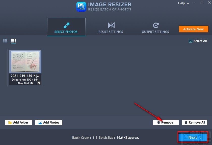 Image Resizer旋轉(zhuǎn)圖片的方法