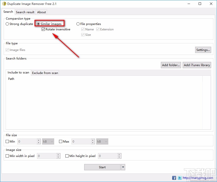 Duplicate Image Remover Free清理重復圖片的方法
