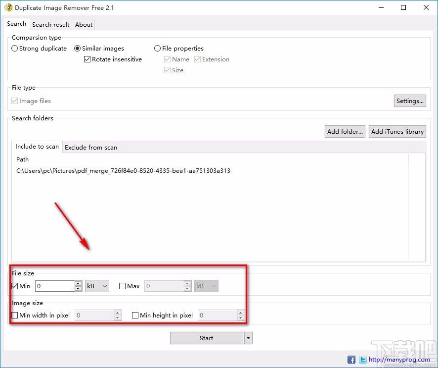 Duplicate Image Remover Free清理重復圖片的方法