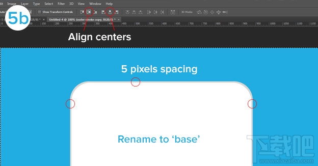 PS教程：教你制作扁平化手機
