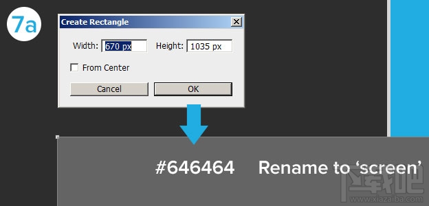 PS教程：教你制作扁平化手機