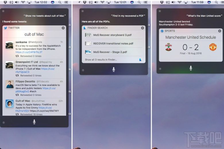 macOS Sierra如何將Siri搜索結(jié)果固定到Sierra通知中心