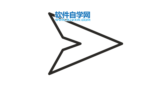 CorelDRAW2020設(shè)計(jì)一個(gè)發(fā)送圖標(biāo)