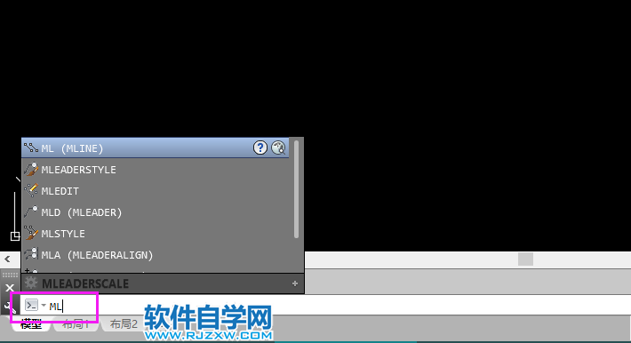 ml在cad中是什么命令怎么用
