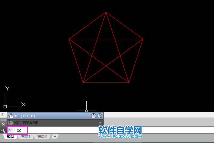 xc在cad中是什么命令怎么使用