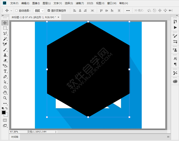 ps把圖片嵌入圖形中的方法