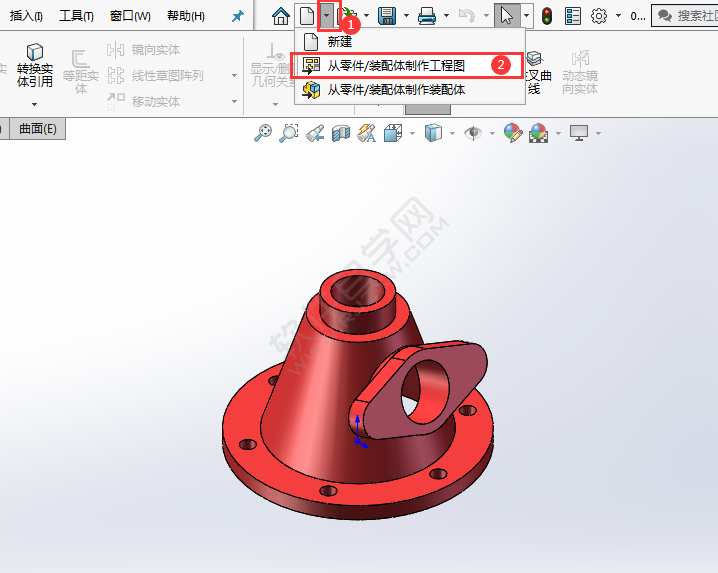 solidworks怎么出工程圖