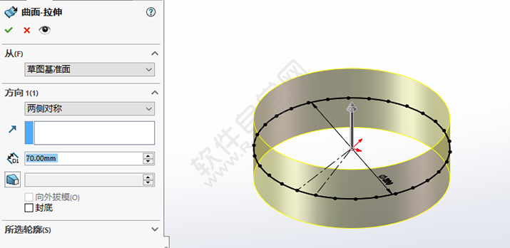 SolidWorks蛇形彈簧零件的做題步驟