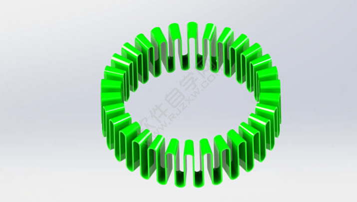 SolidWorks蛇形彈簧零件的做題步驟