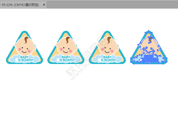 ai怎么水平復(fù)制多個