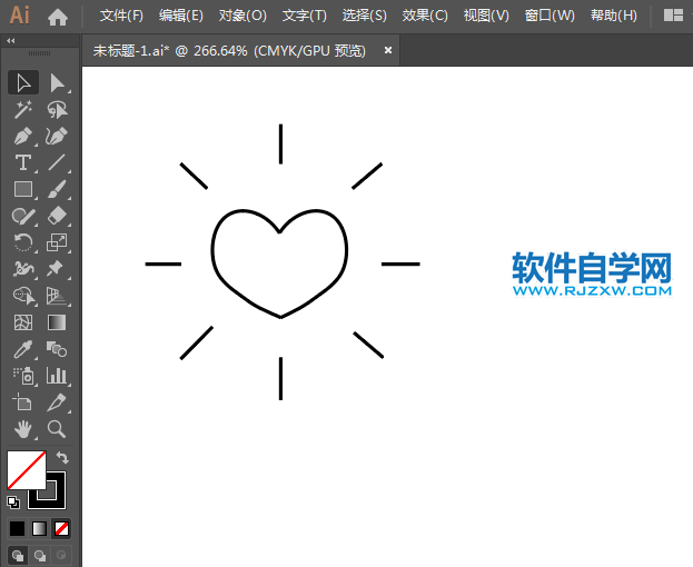 曬單簡筆畫用AI繪制的方法