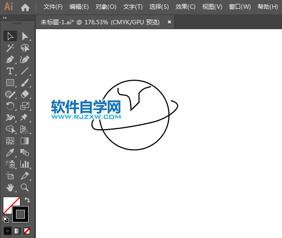 地址圖標(biāo)用AI繪制的方法