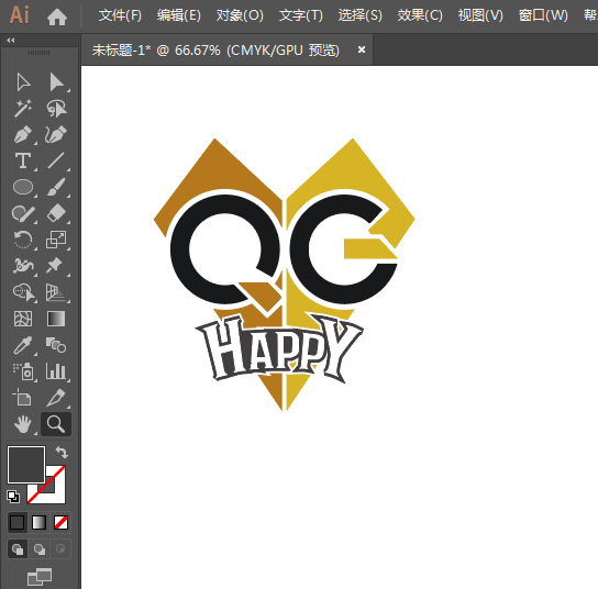 QCHappy圖標用AI設計的方法