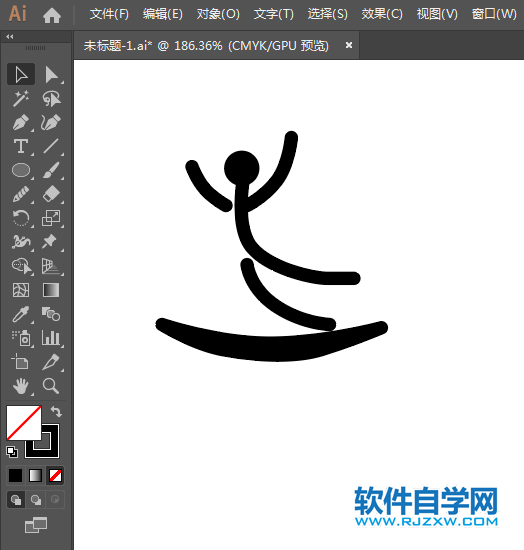 ai怎么設(shè)計(jì)蹦床運(yùn)動(dòng)標(biāo)識(shí)