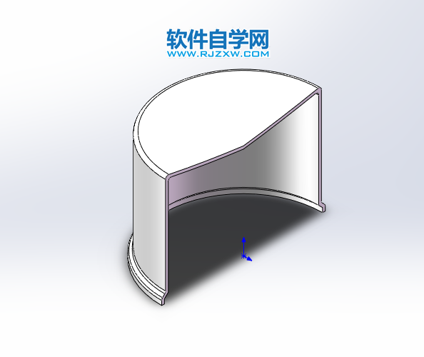 solidworks繪制噴霧器透明蓋