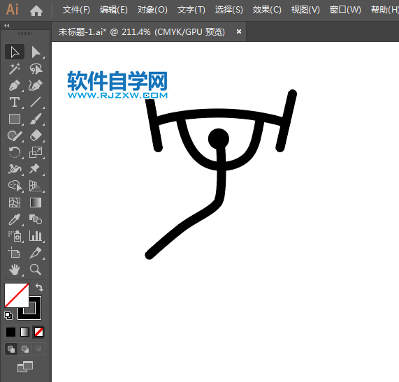 ai怎么設(shè)計(jì)舉重運(yùn)動標(biāo)識