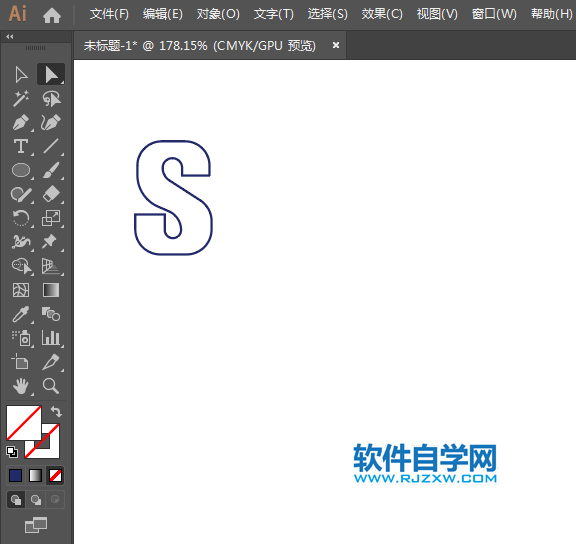 ai繪制三星標志的方法與步驟